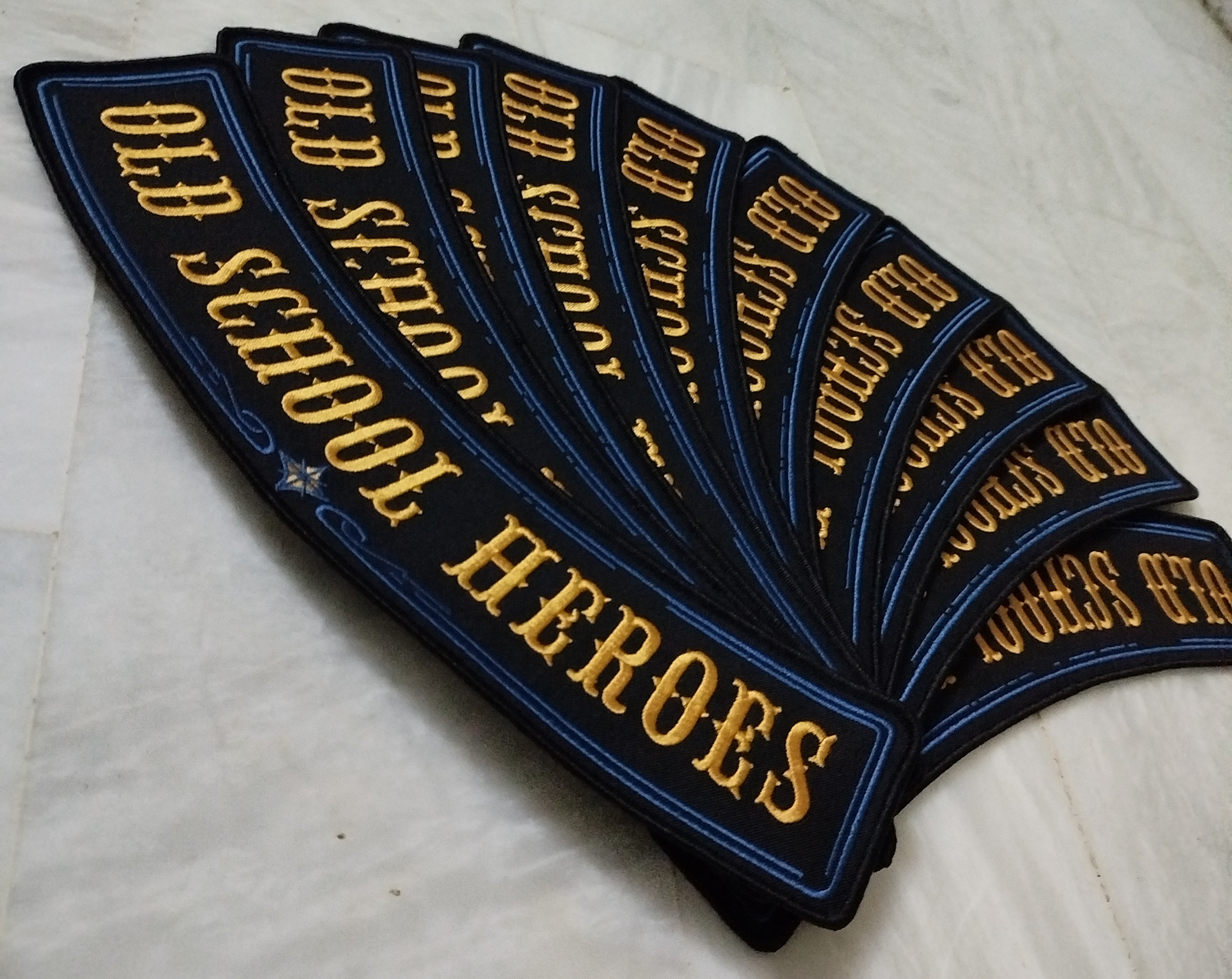 Custom embroidery patch background design 4 - PakPatchHub